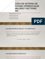 Solución de Sistemas de Ecuaciones Diferenciales Con Valores