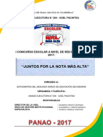 Bases Concurso y Temario de Juntos Por La Nota Más Alta