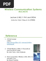 Wireless Communication Systems: @cs - Nctu