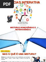 Misturas Homogêneas e Heterogêneas