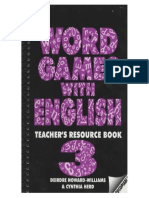 Teaching Resources - Word Games With English 3 - Teachers Resource Book