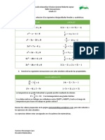 Taller Inecuaciones