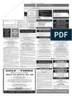 Classified Advertising: WWW Gulf-Times Com