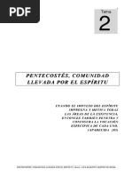 Holy Spirit - CASTRO QUIROGA Luis Augusto - Pentecostés, Comunidad Llevada Por El Espíritu PDF