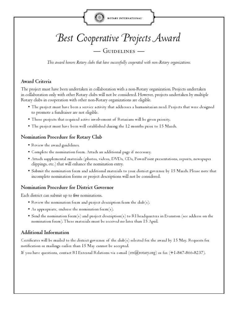 Award Best Coop Project en | PDF | Business
