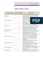 Actividad 1. Mitosis o Meiosis