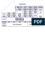 Horario Semanal