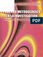 Proceso Metodologico en La Investigacion Bavaresco Reduc PDF