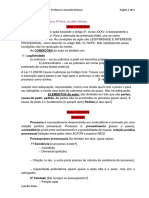 Direito Processual Civil I (3 e 4f) - Nolasco