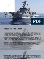 The International Ship and Port Facility Security (ISPS) Code
