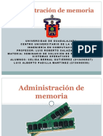 Administracion de La Memoria