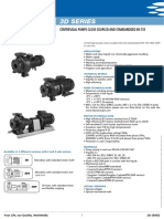 3D Series: Centrifugal Pumps Close Coupled and Standardized en 733