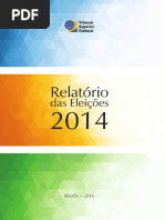 TSE Relatorio Eleicoes 2014 2