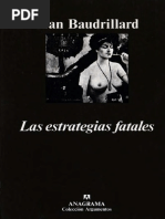 Las Estrategias Fatales - Jean Baudrillard PDF