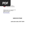 Ghid Studii 2017 - 2018 FEAA PDF