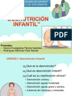 Desnutrición infantil: causas y clasificación