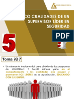 5 Cualidades de Un Supervisor Lider en Seguridad