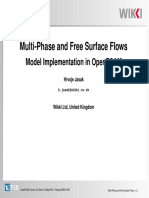 Multi-Phase and Free Surface Flow Modelling in OpenFOAM