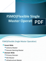 FSMO (Flexible Single Master Operation)