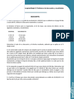 Actividad de Aprendizaje 3. Problemas de Descuento y Anualidades PDF