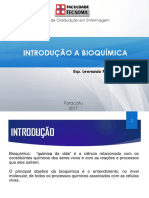 Aula 01 - Introdução A Bioquimica - Água e Homeostase PDF