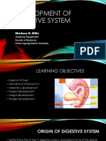 Dr. Meidona - Development of Gastrointestinal System PDF