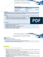 Plan Didác - U3.Tecnología y Comportamiento de Los Materiales PDF