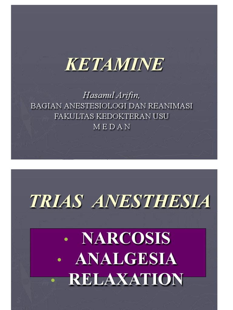 Penggunaan Ketamin dalam Anestesi | PDF