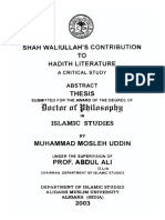Shah Wali Ullah PDF