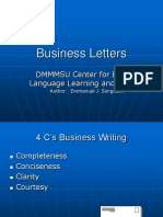 Types of Business Letters PDF