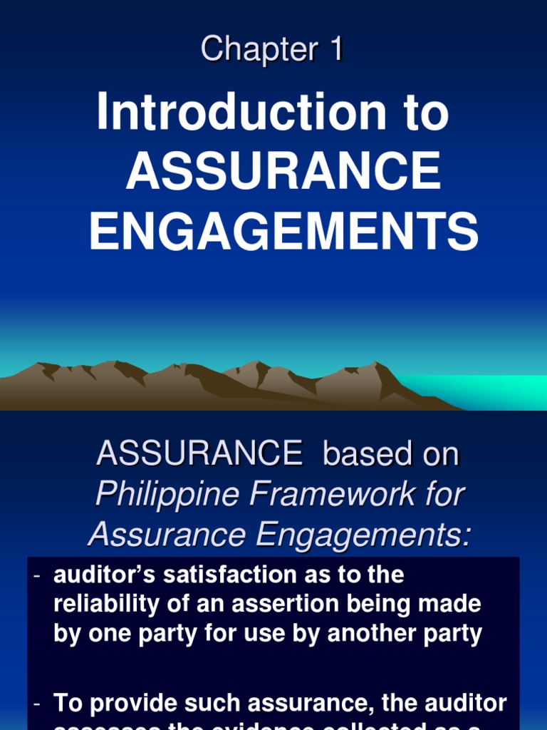 Chapter 1 Introduction To Assurance Engagements Ppt 1704069091 Internal Control Audit