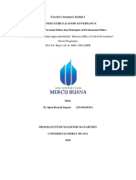 Disusun Untuk Memenuhi Tugas Mata Kuliah "Business Ethics & Good Governance" Dosen Pengampu: Prof. Dr. Hapzi Ali, Ir, MM, CMA, MPM