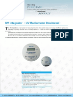 BGD 140 UV Integrator (UV Radiometer Dosimeter)