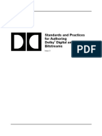 Standards and Practices For Authoring Dolby Digital and Dolby e Bitstreams PDF