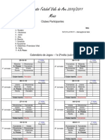 Calend Minis (Sub-6) 10-11 1 e 2ºvolta