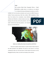 Basin Delineation: Study Area: Marikina River Basin Generated by Arcgis 10.6.1