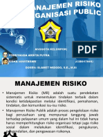 Manajemen Risiko Organisasi Public
