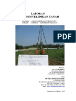 Laporan Hasil Penyelidikan Tanah PDF