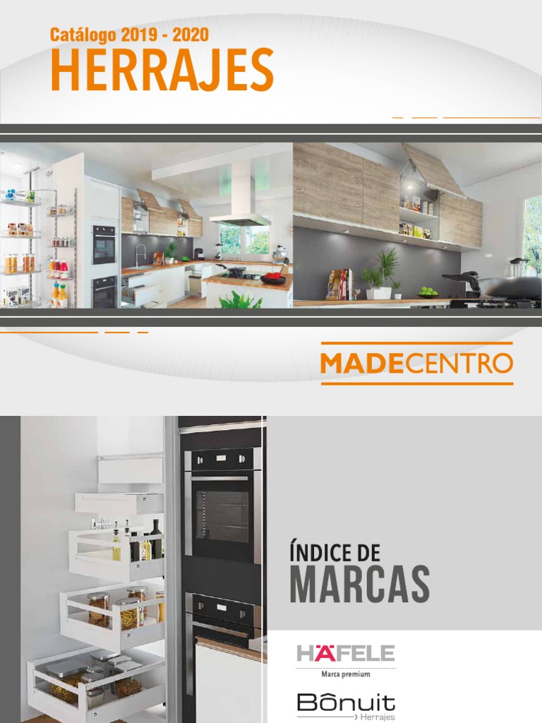Catalogo Herrajes Madecentro-2019 PDF, PDF, Tornillo