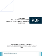 Laporan Pelaksanaan Dekonsentrasi Lingkup Kementerian Perumahan Rakyat Tahun 2011 PDF