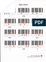 Piano Chord Charts