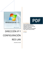 Dirección Ip y Configuración Lan