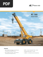 Product Guide: Rough Terrain Hydraulic Crane