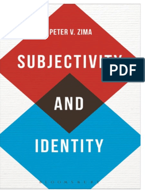 Skjult Ulv i fåretøj emne Zima, Peter v. - Subjectivity and Identity. Between Modernity and Identity  (2015) | PDF | Georg Wilhelm Friedrich Hegel | Sociology
