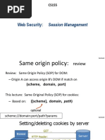 Web Security: Session Management: Dan Boneh