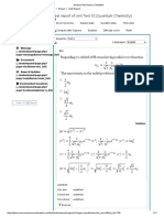 Test Report of Unit Test 02 (Quantum Chemistry) : Like 264 Share