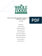 Case Study Fm4 1 Group 4 Whole Food Market 2010