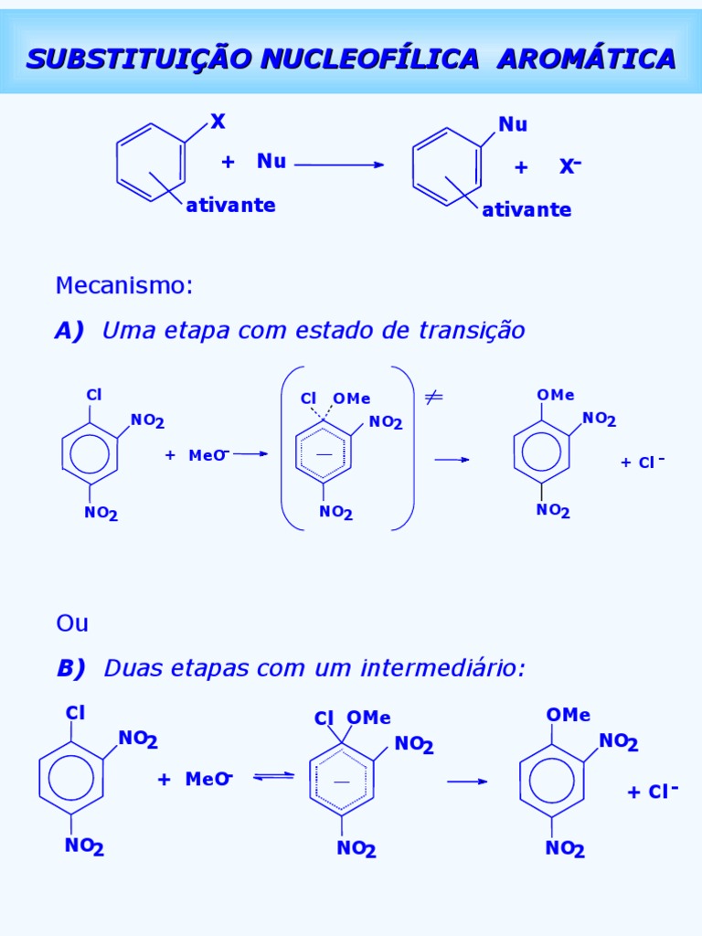 O Produto Principal Da Reação De Substituição