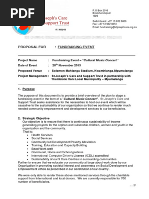 sponsorship proposal