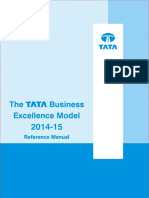 Tata Values and Purpose Guide Business Excellence